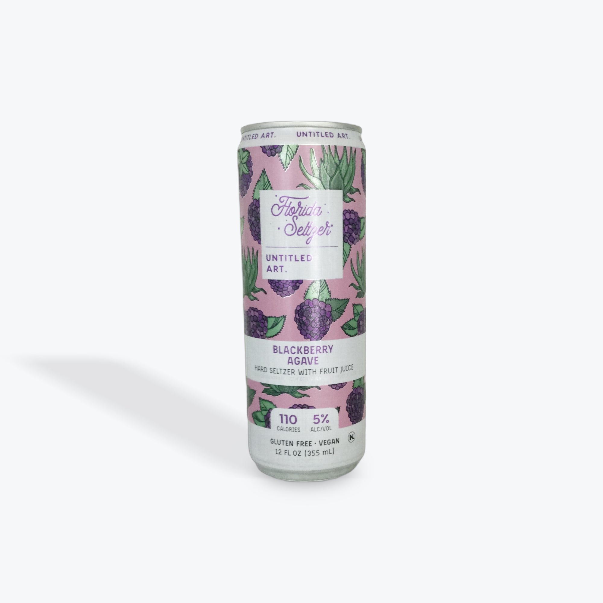 Untitled Art Florida Seltzer - Blackberry Agave