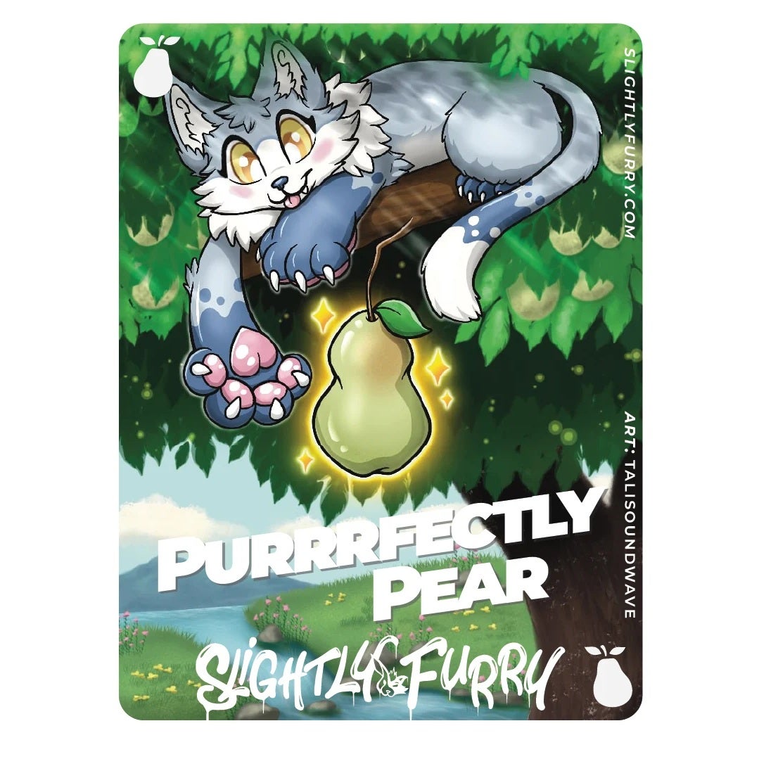 05. Slightly Furry Purrrfectly Pear