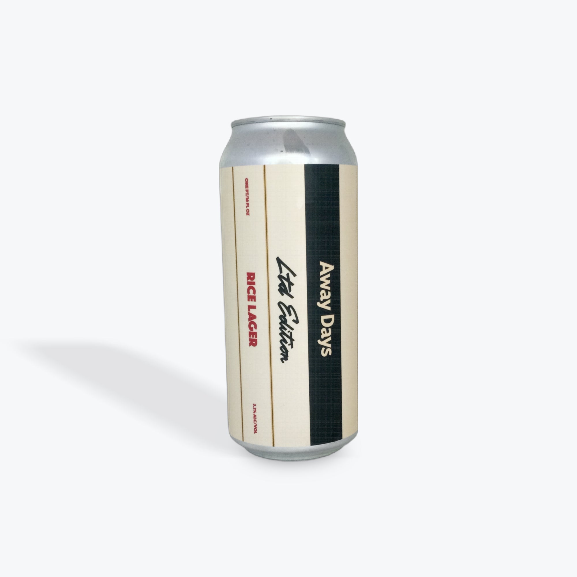 Away Days Ltd Edition Rice Lager
