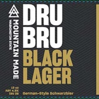 49. Dru Bru Black Lager (Nitro)